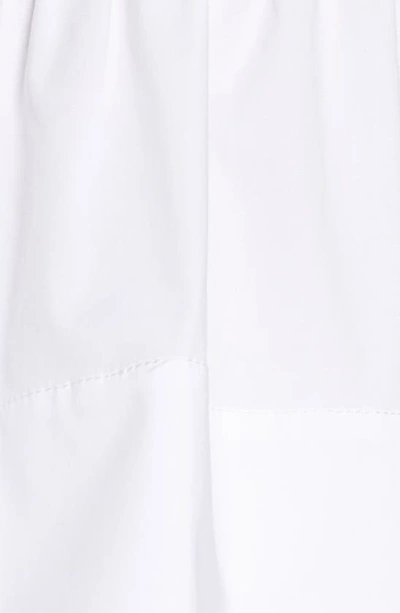 Shop Staud Sophie Stretch Cotton Blouse In White