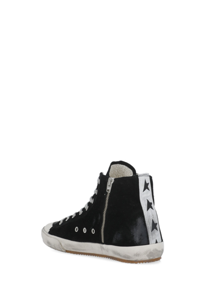 Shop Golden Goose Sneakers In Black/silver/white/black Star