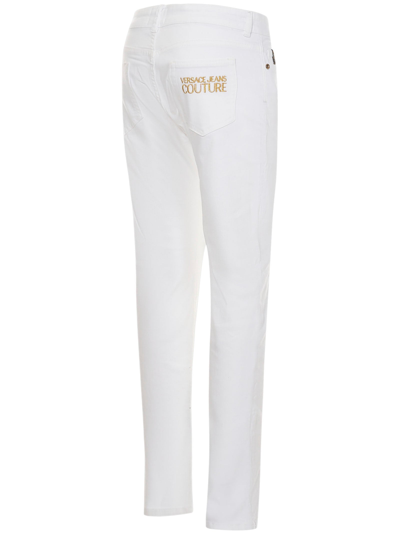 Shop Versace Jeans Couture Jeans White