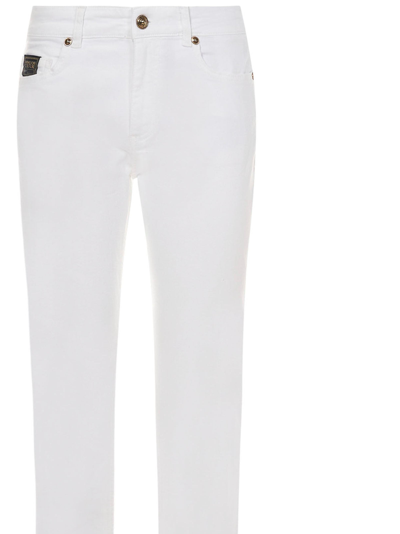 Shop Versace Jeans Couture Jeans White