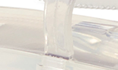 Tory Burch Mini Miller Jelly Thong Sandal In Clear