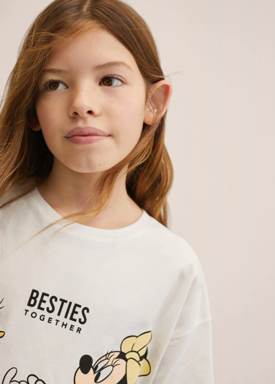 Mango Kids' Disney Printed T-shirt Off White | ModeSens