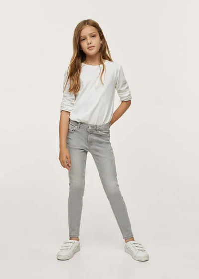 Mango Kids' Skinny Jeans Denim Grey | ModeSens