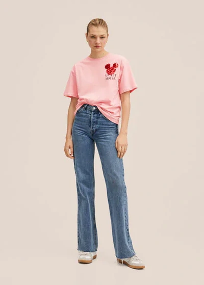 Mango mickey mouse t shirt sales