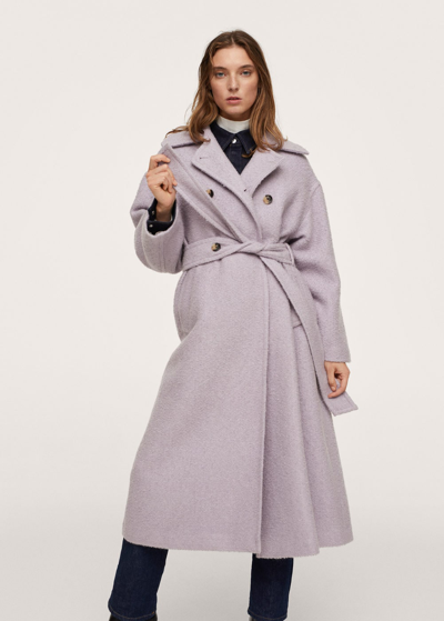 Pastel purple coat best sale