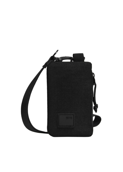 Shop Mango Hanging Nylon Card Holder Black