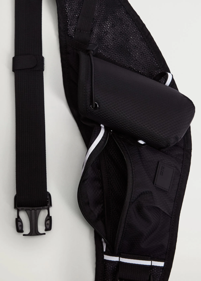 Shop Mango Multipurpose Sports Belt Bag Black