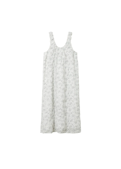 Shop Mango Flowers Cotton Dress White