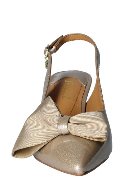 Shop J. Reneé J.renée Devika Slingback Pointed Toe Pump In Taupe