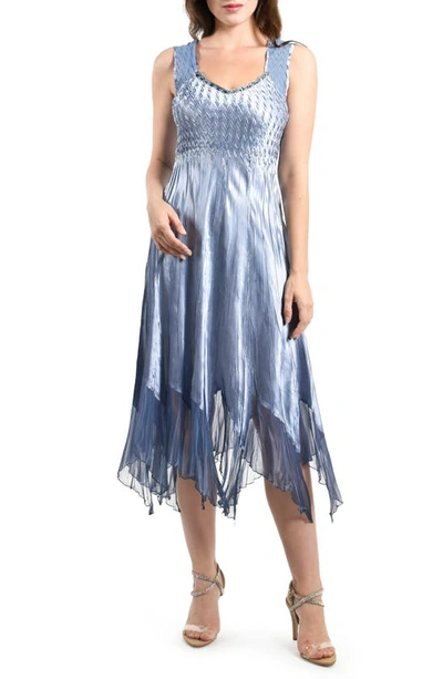 Chiffon Dress And Jacket Set 2026.Komarov Two-piece Charmeuse & Chiffon Dress & Jacket Set In Persian ...