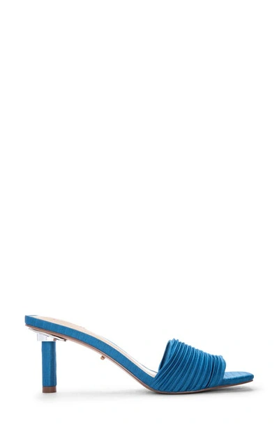 Shop 42 Gold Lilith Pleated Sandal In Blue