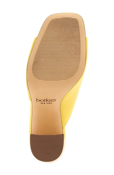 Shop Botkier Ross Block Heel Slide Sandal In Sunburst Leather