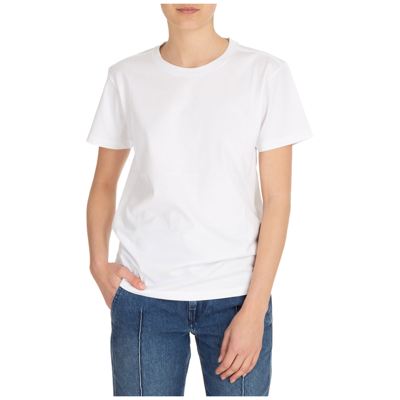 Shop Isabel Marant Women's T-shirt Short Sleeve Crew Neck Round  Annax In White