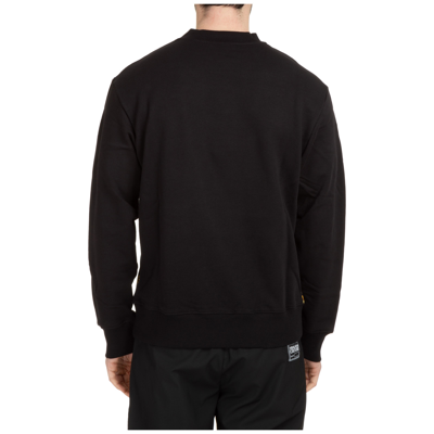 Shop Versace Jeans Couture Men's Sweatshirt Sweat   Regalia Baroque In Black