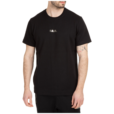 Men's Short Sleeve T-shirt Crew Neckline Jumper Q-series In Black