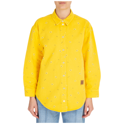 Shop Kenzo Women's Shirt Long Sleeve In Yellow