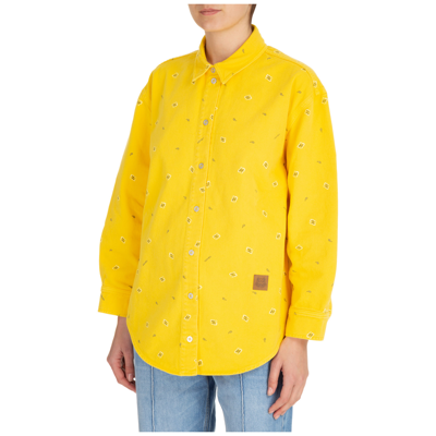 Shop Kenzo Women's Shirt Long Sleeve In Yellow