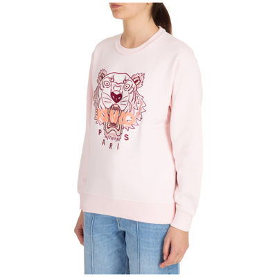 Kenzo Women's Sweatshirt Tiger In Pink | ModeSens