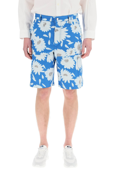 Shop Jacquemus 'le Short Giardino' Shorts In Mixed Colours