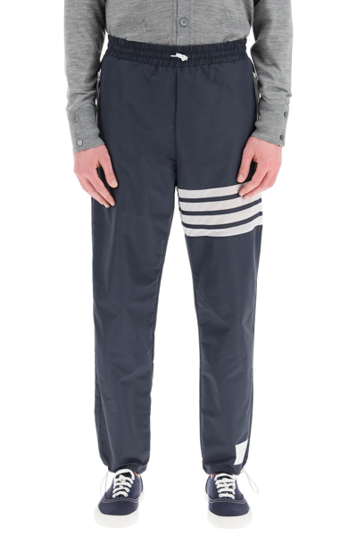 Shop Thom Browne Track Pants In Sustainable Ripstop In Mixed Colours