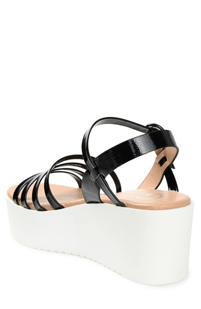 Journee Collection Womens Miragge Strap Sandals In Black