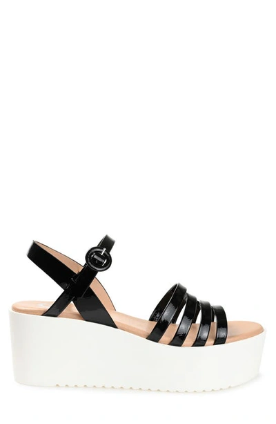 Journee Collection Womens Miragge Strap Sandals In Black