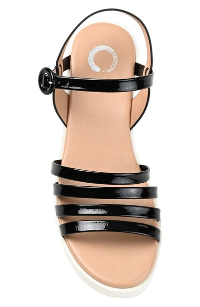 Journee Collection Womens Miragge Strap Sandals In Black