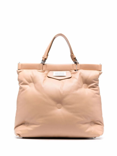 Shop Maison Margiela Women's Pink Leather Handbag