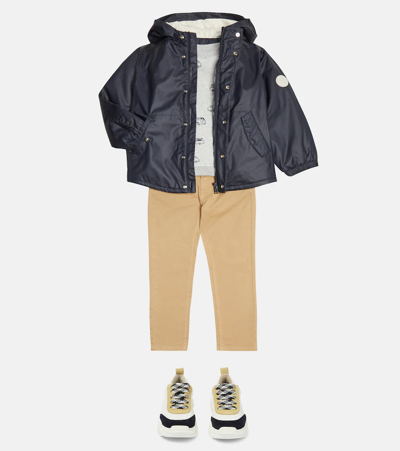 Shop Bonpoint Appolo Rain Jacket In Navy