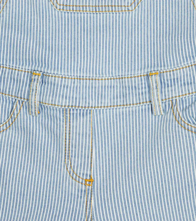 Bonpoint Saga Denim Overalls In Ra Denim Light
