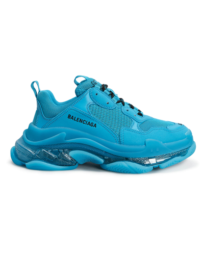Shop Balenciaga Triple S Air Nylon Sneakers In 4810 Blue
