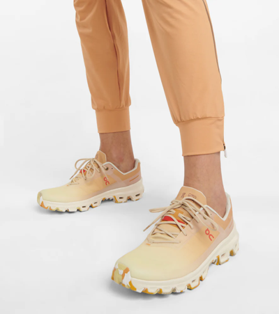Shop Loewe X On Cloudventure Sneakers In Gradient Orange