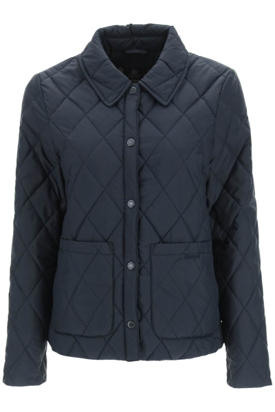 Shop Barbour Colliford Quilted Jacket In Blue