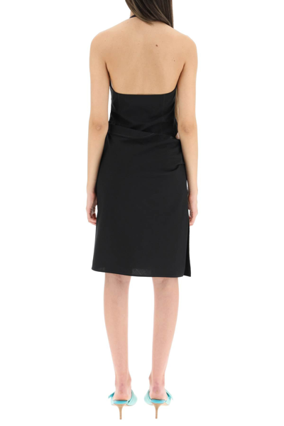 Shop Jacquemus 'la Robe Hielo' Dress In Black