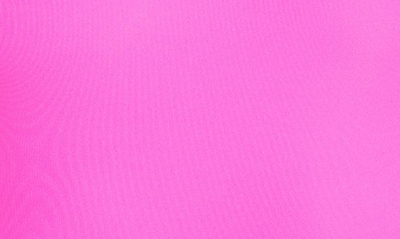 Shop Skims Stretch Cotton Jersey T-shirt Bodysuit In Neon Pink