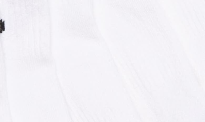 Nike 3-pack Everyday Ankle Socks In White/ Black