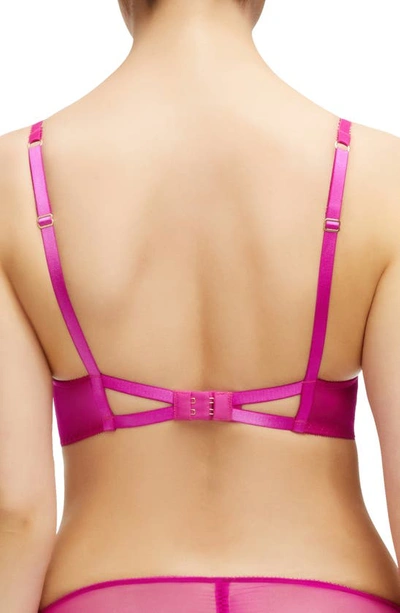 Dita Von Teese Severine Underwire Balconette Bra In Rubine Red