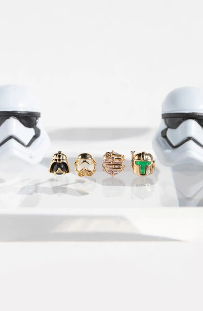 Shop Girls Crew Star Wars™ The Empire Stud Earring Set In Gold