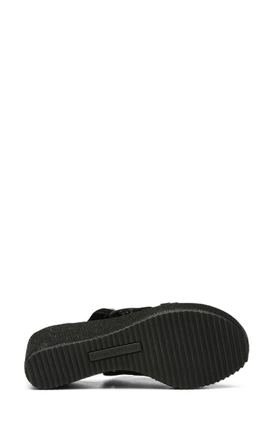 Donald Pliner Ithaca Strappy Wedge Mule In Black