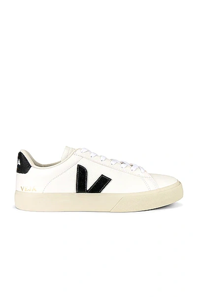 Veja Low Top Sneakers With Contrast Heel Tab In Animal Print