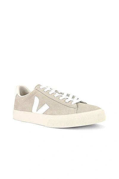 Shop Veja Campo Sneaker In Natural & White