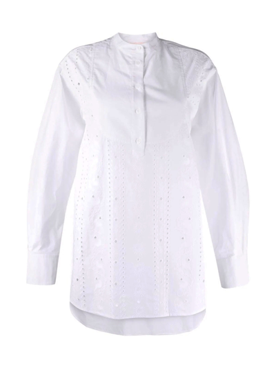 Shop See By Chloé Shirt In Cotton In White