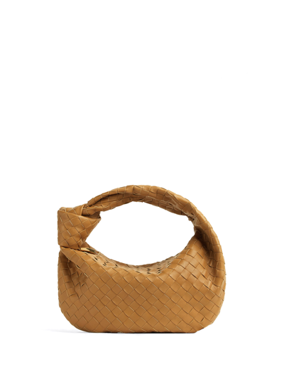 Shop Bottega Veneta Teen Jodie Bag In Caramel 20 Gold