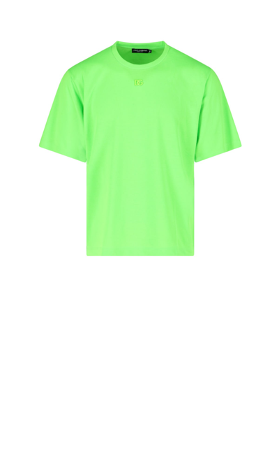 Shop Dolce & Gabbana T-shirt In Green