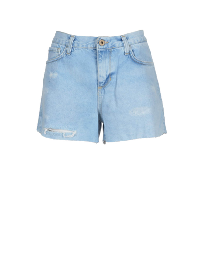 Shop Merci Womens Sky Blue Shorts