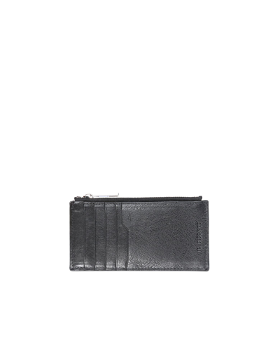 Shop Il Bisonte Fictive Vertical Wallet In Black