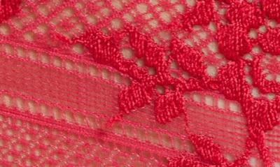 Shop Wacoal 'embrace' Lace Bikini In Persian Red