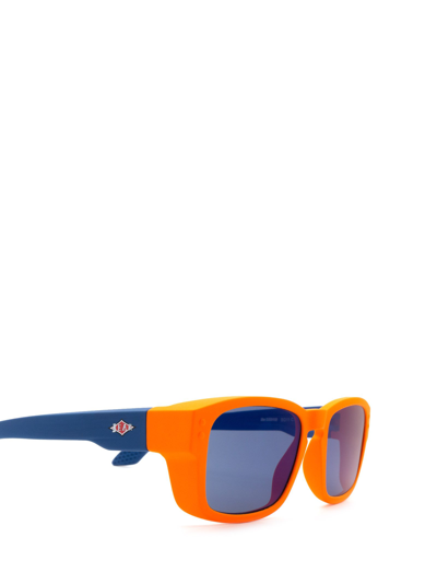 Shop Sun's Good The Surfer Sg11 Matt Orange And Blue Pastel Male Sunglasses