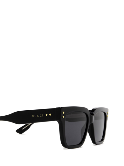 Shop Gucci Gg1084s Black Male Sunglasses