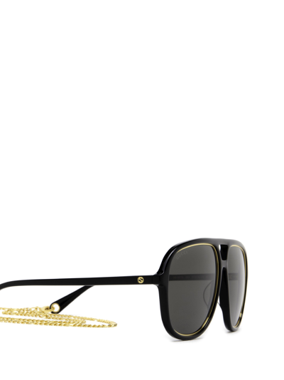 Shop Gucci Gg1077s Black Female Sunglasses